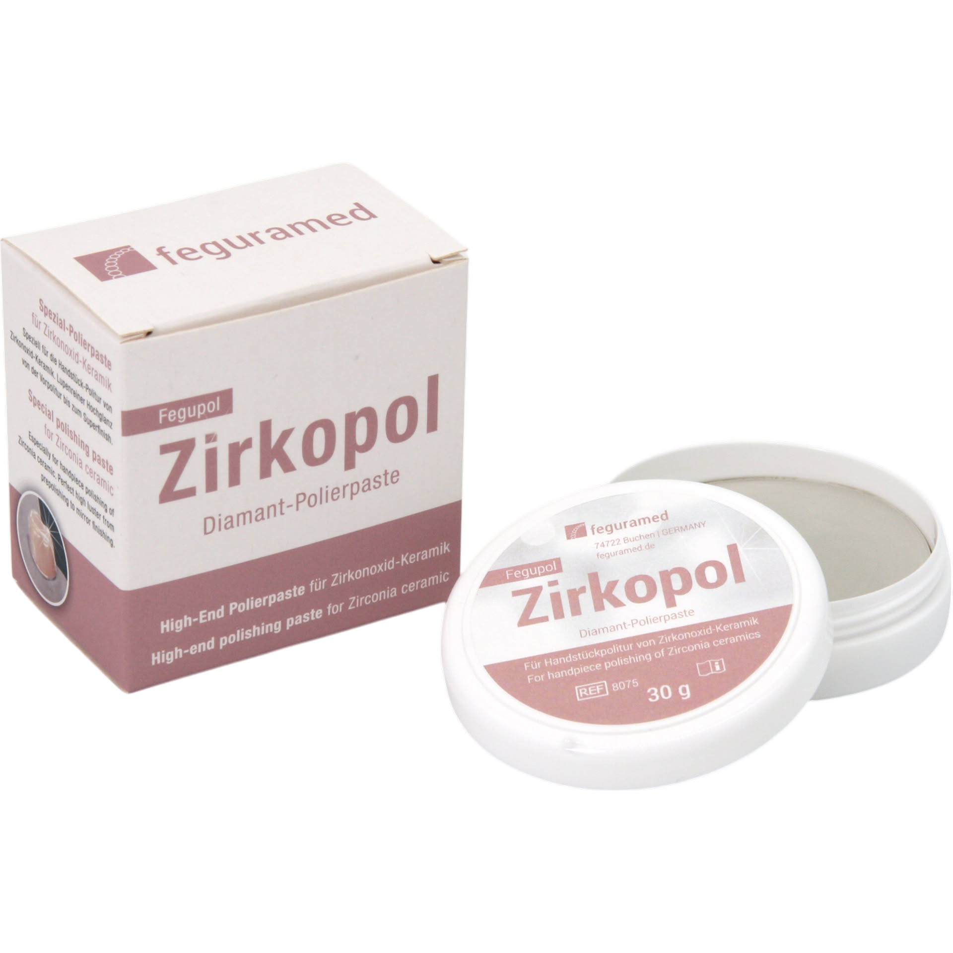 Fegupol Zirkopol mit Diamant